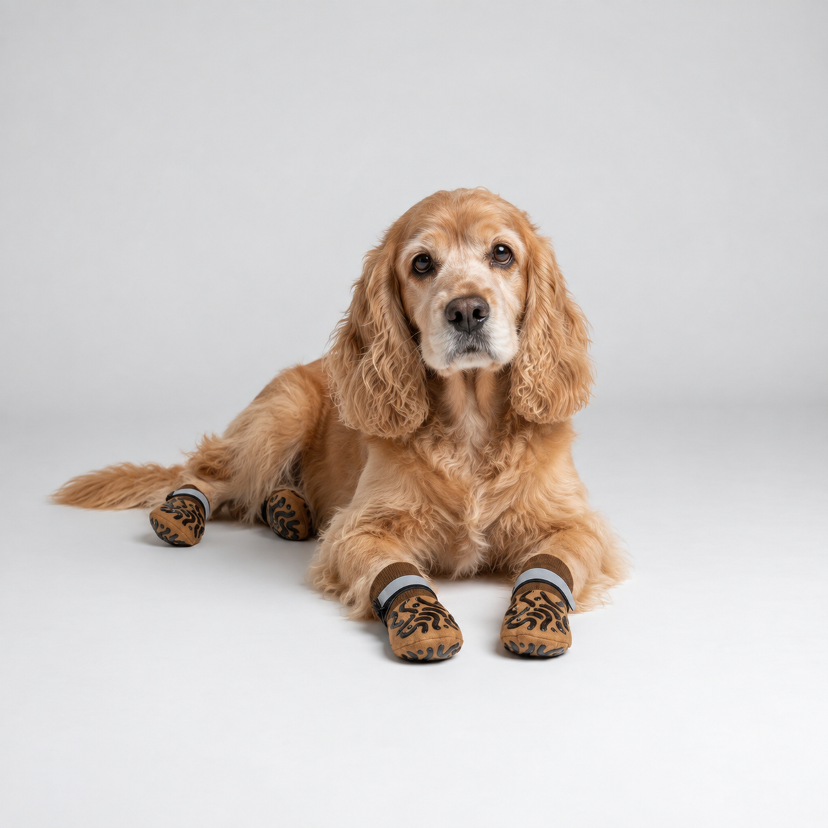 Senior Dog Non-Slip Grip Socks for Hardwood & Tile