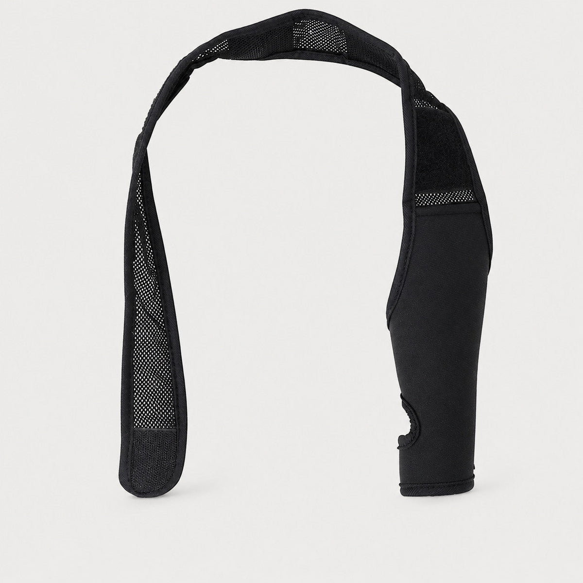 FlexSupport dog knee and hind leg brace in black for rear leg mobility support