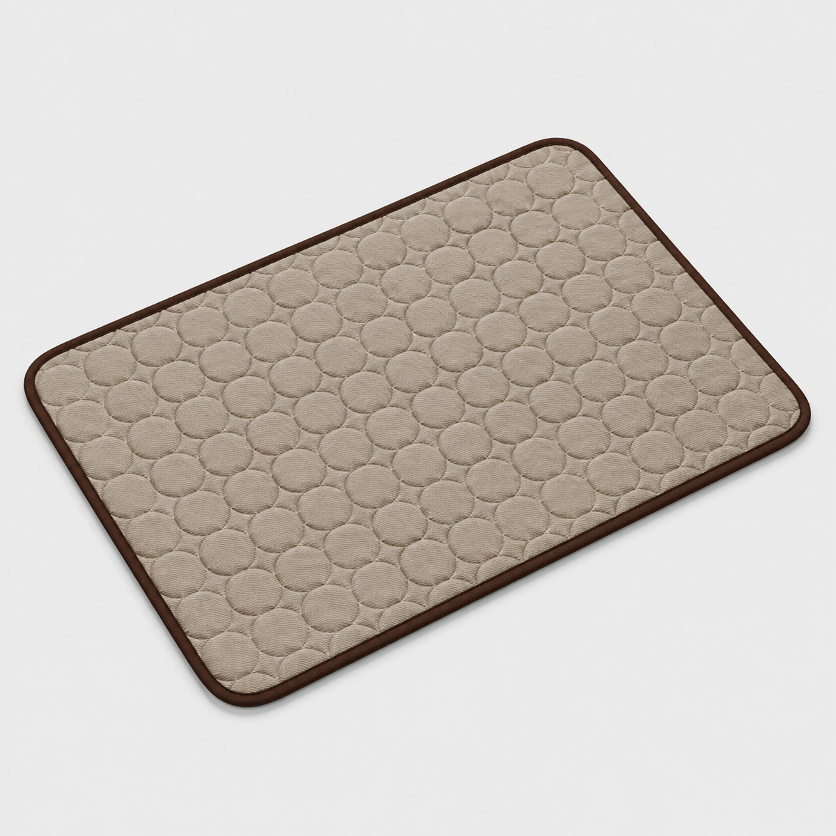 BreezeCool brown foldable pet cooling mat color option