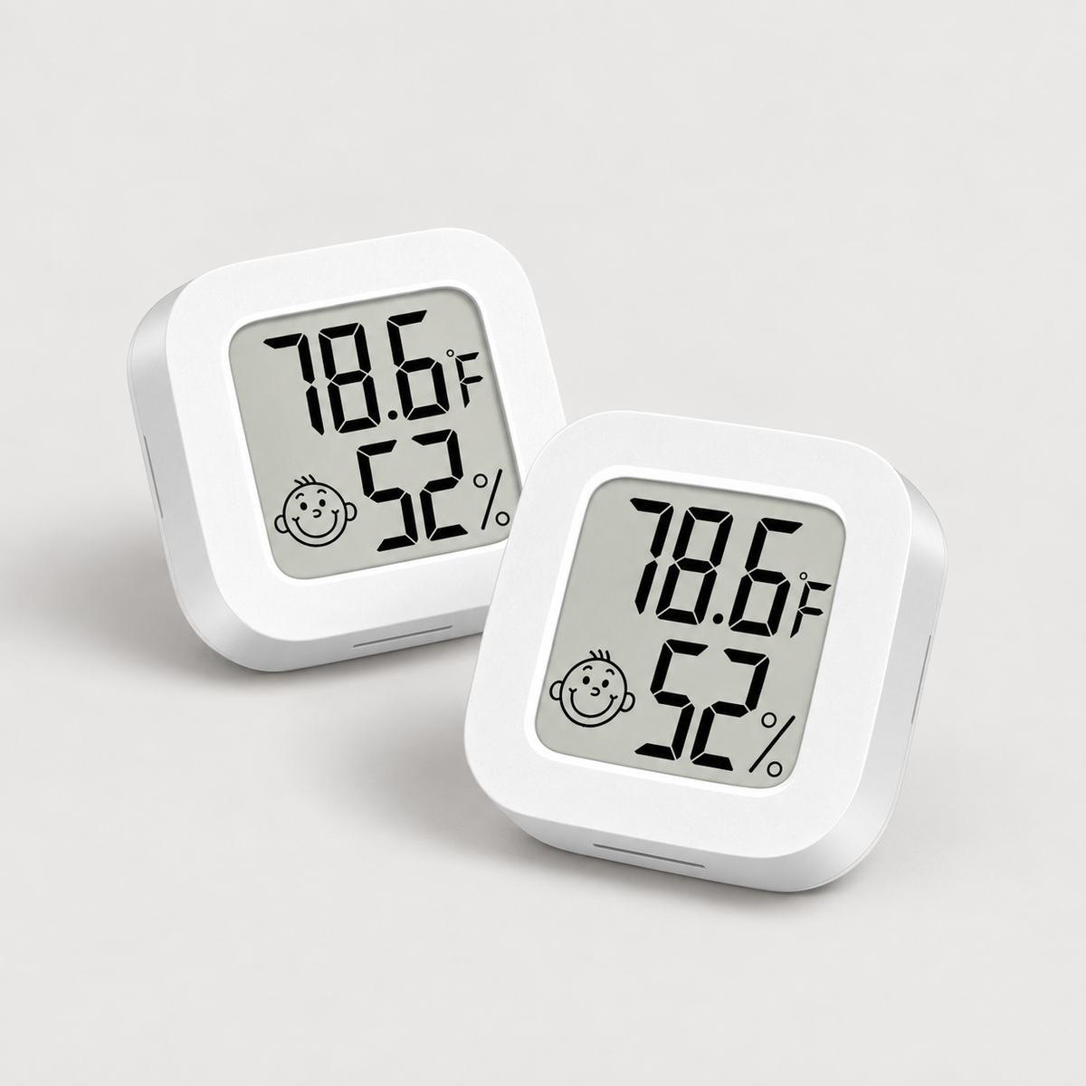 ComfortCheck mini thermometer hygrometer for senior dog resting areas
