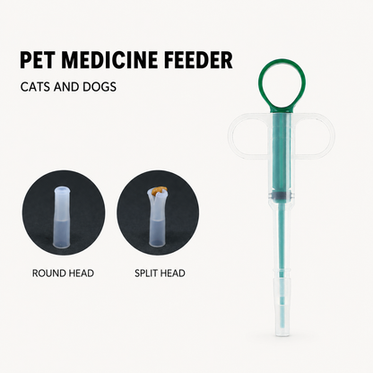 EasyDose oral feeding dispenser with round and split tip options