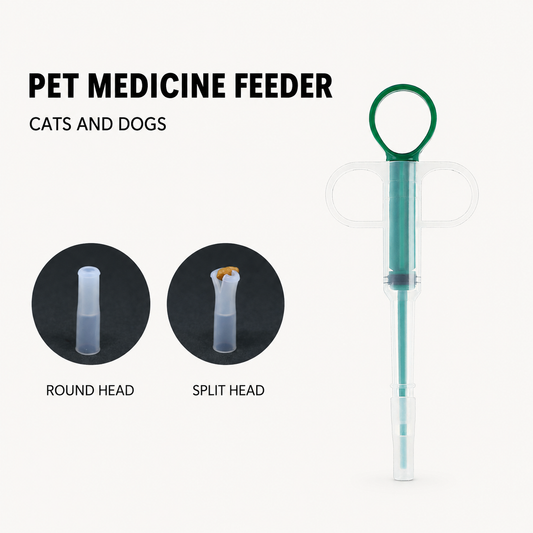 EasyDose oral feeding dispenser with round and split tip options