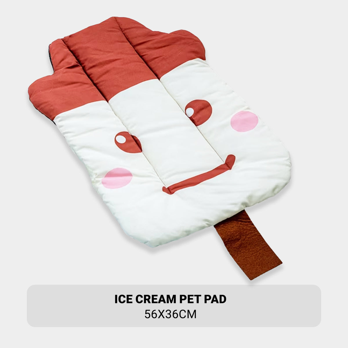 Fruity Nap pet mat in a playful ice cream design for cats and small dogs