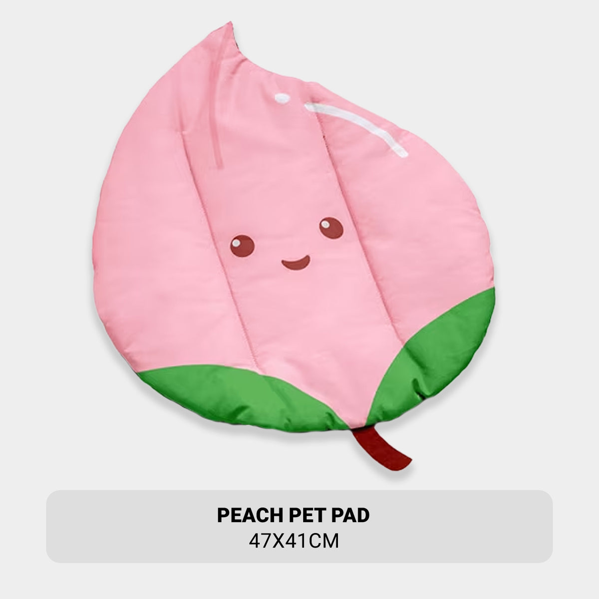Fruity Nap pet mat in a peach design for cats and small dogs
