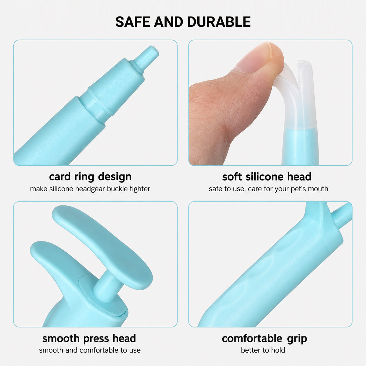 GentleDose reusable pet pill dispenser feature view