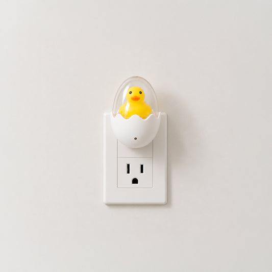 GentleGlow dusk-to-dawn duck night light for senior dogs
