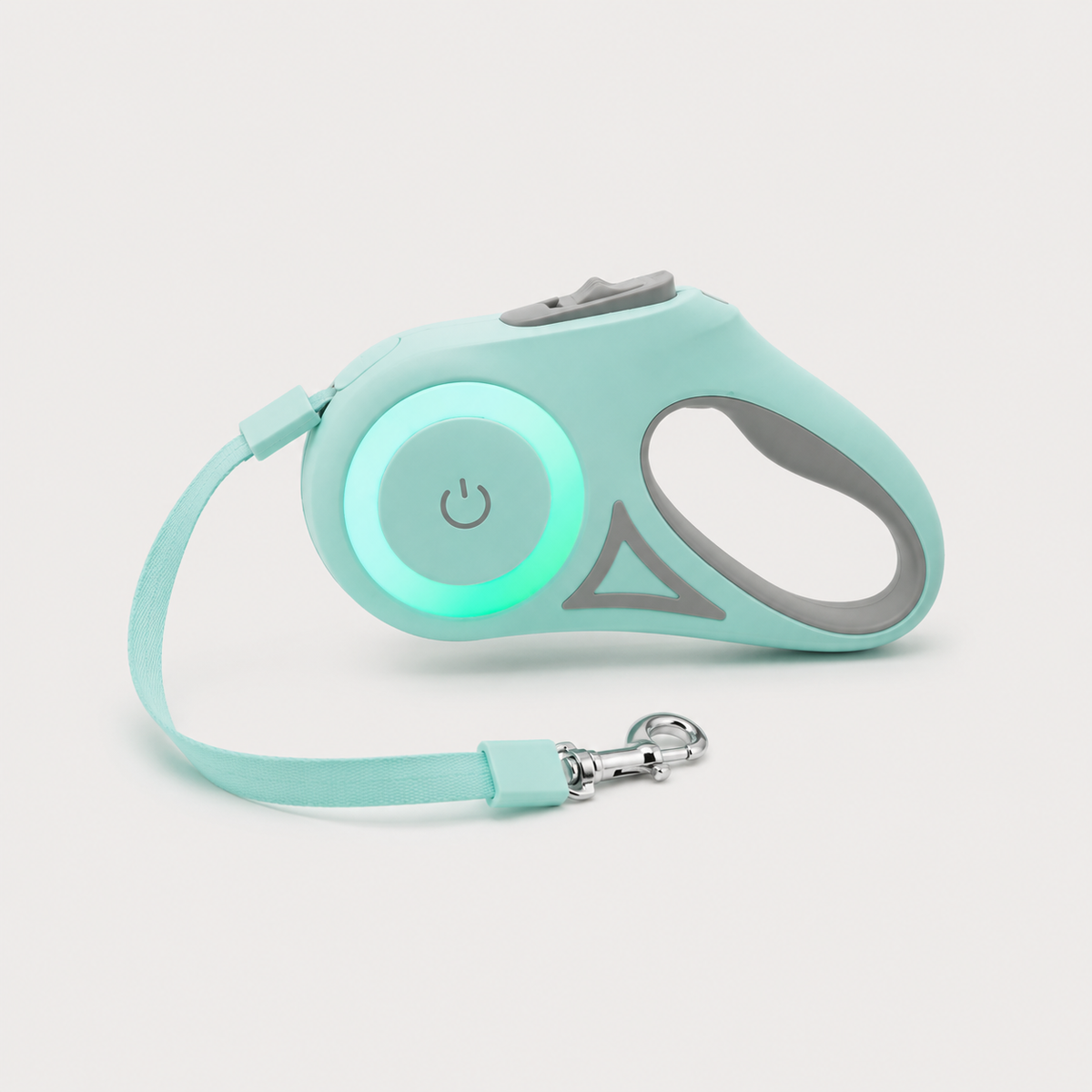 GlowWalk LED retractable dog leash with built-in light for safer evening walks