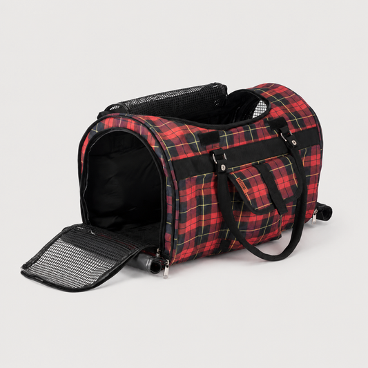 Hideaway Comfort Duffel pet carrier for small dogs and cats