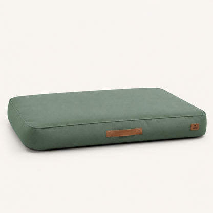 Green portable inflatable waterproof dog bed