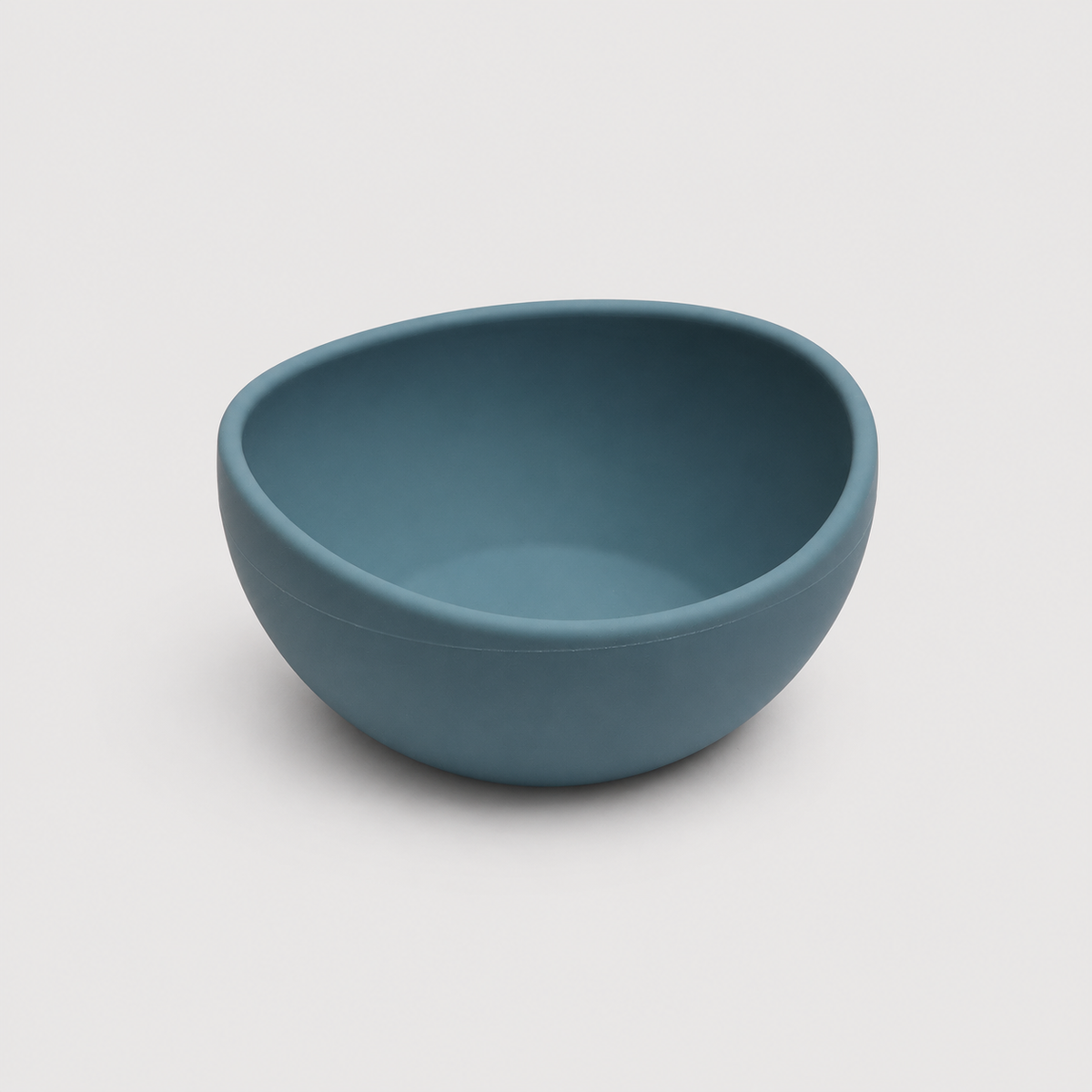 QuietMatte matte silicone dog bowl in Yellow for small and medium dogs