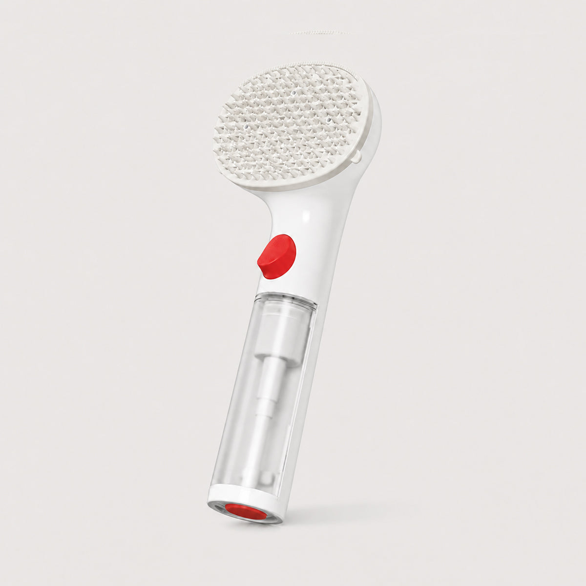 SoftMist 3-in-1 pet grooming brush product detail for at-home grooming of dogs and cats